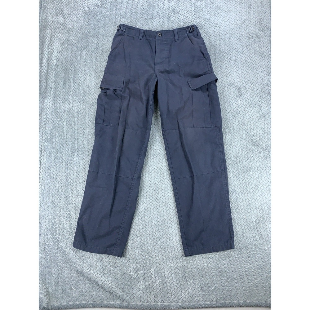 Galls Cargo Pants Mens Small Regular Blue Adjustable Waist Ripstop Tactical‎
